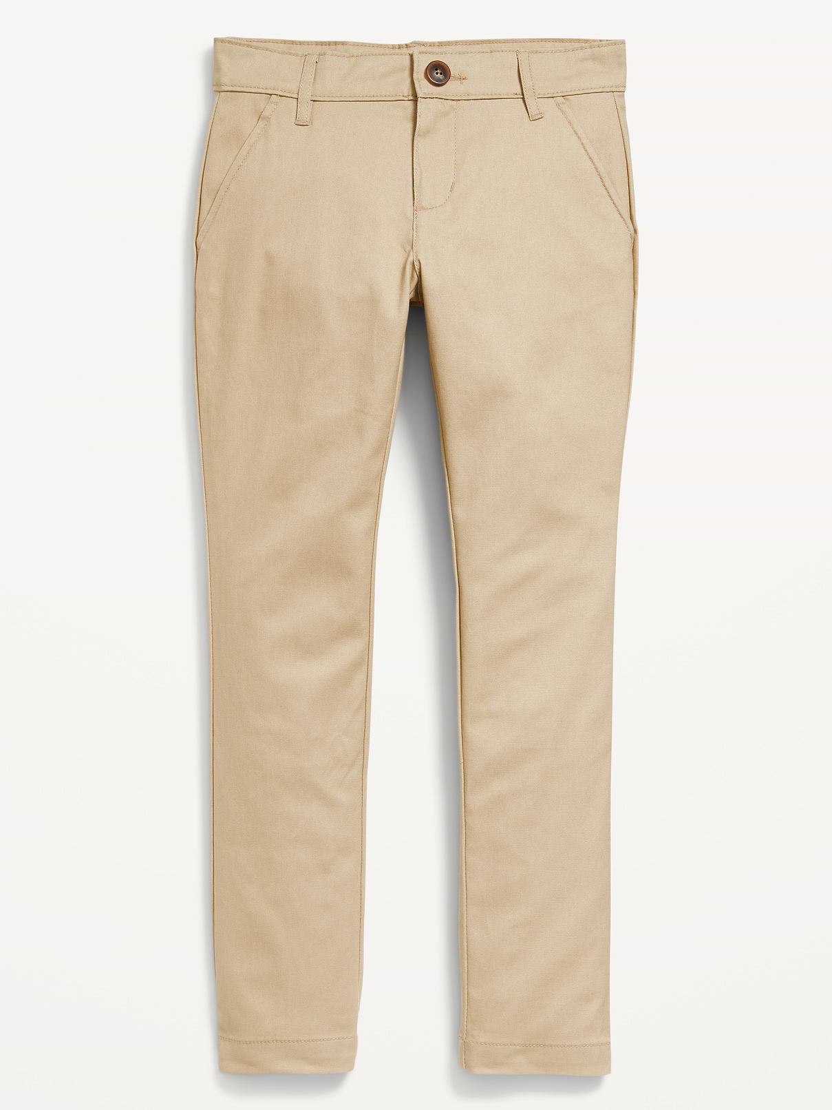 Image number 4 showing, Skinny School Uniform Pants for Girls