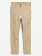 L'image numéro 4 présente Pantalon chino d’uniforme scolaire étroit à extensibilité intégrée pour Garçon