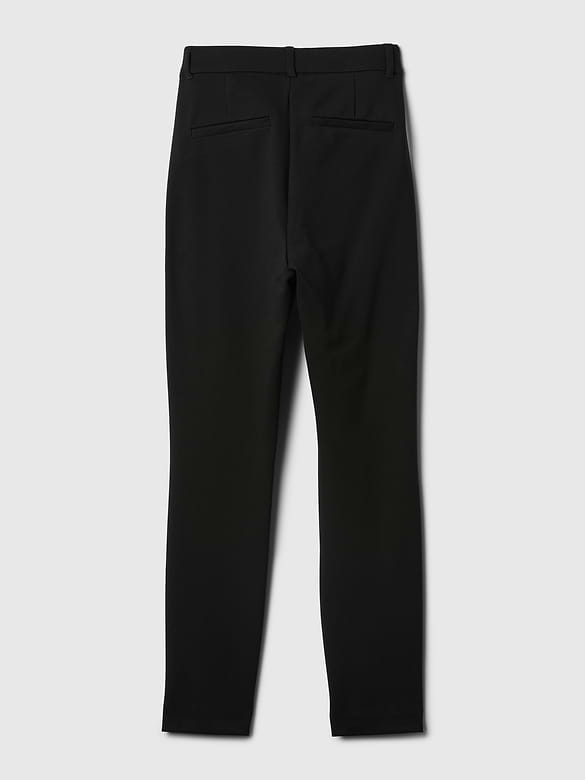 High Rise Double Knit Skinny Pants