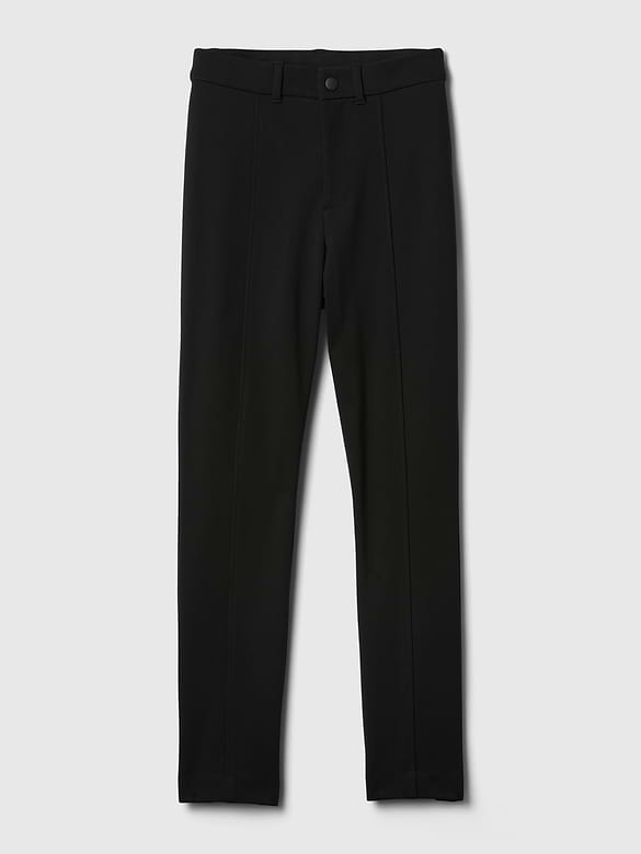 High Rise Double Knit Skinny Pants