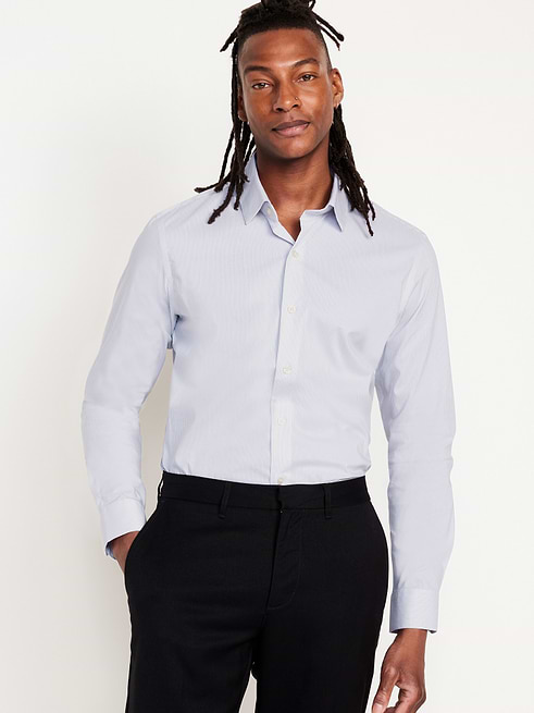 old navy dress shirts Portofino Featherweight Poplin Shirt spread collar short sleeves full Old Navy Women's Cropped Button-Down