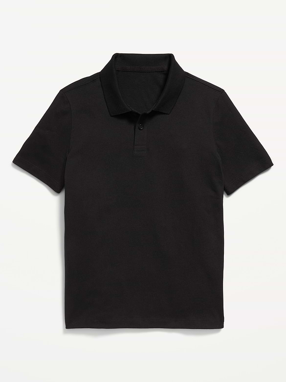 Polo d’uniforme scolaire en jersey pour Garçon