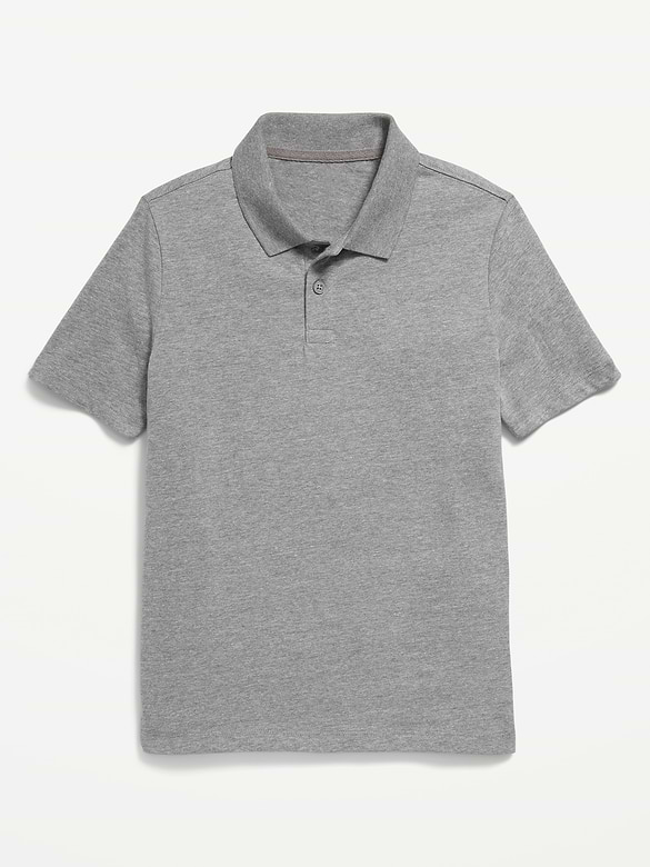 Polo d’uniforme scolaire en jersey pour Garçon