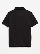 Image number 3 showing, School Uniform Jersey Polo Shirt for Boys