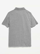 Image number 3 showing, School Uniform Jersey Polo Shirt for Boys
