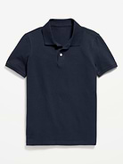 Image number 2 showing, School Uniform Pique Polo Shirt for Boys