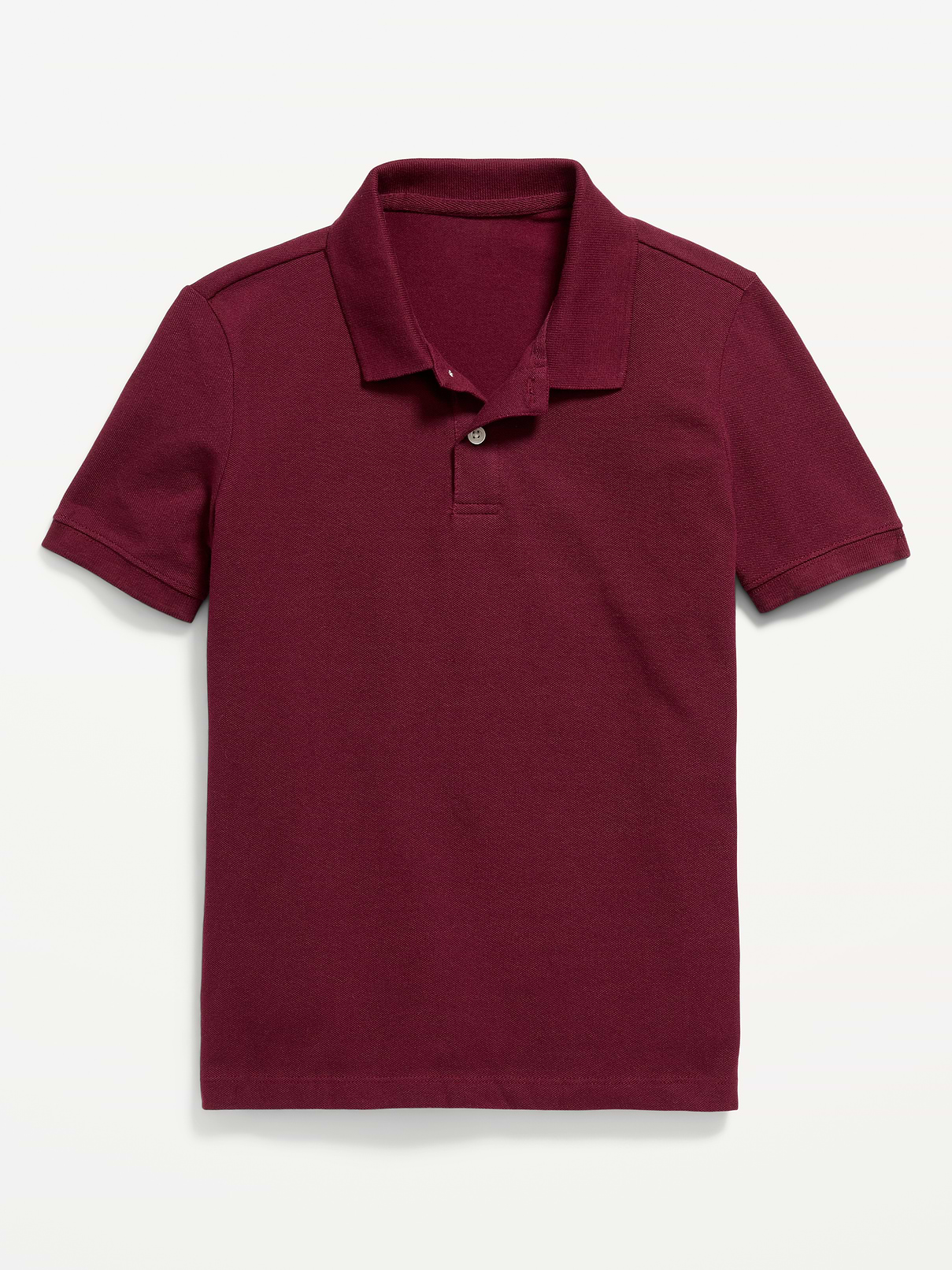 Image number 2 showing, School Uniform Pique Polo Shirt for Boys