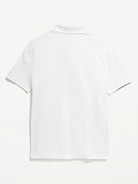 Image number 3 showing, School Uniform Jersey Polo Shirt for Boys