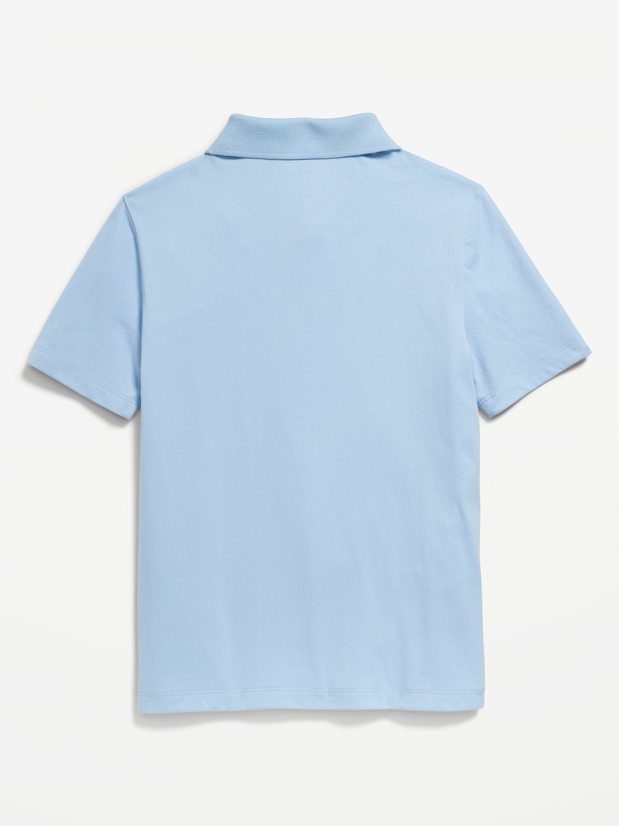 Image number 3 showing, School Uniform Jersey Polo Shirt for Boys
