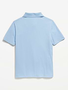 Image number 3 showing, School Uniform Jersey Polo Shirt for Boys