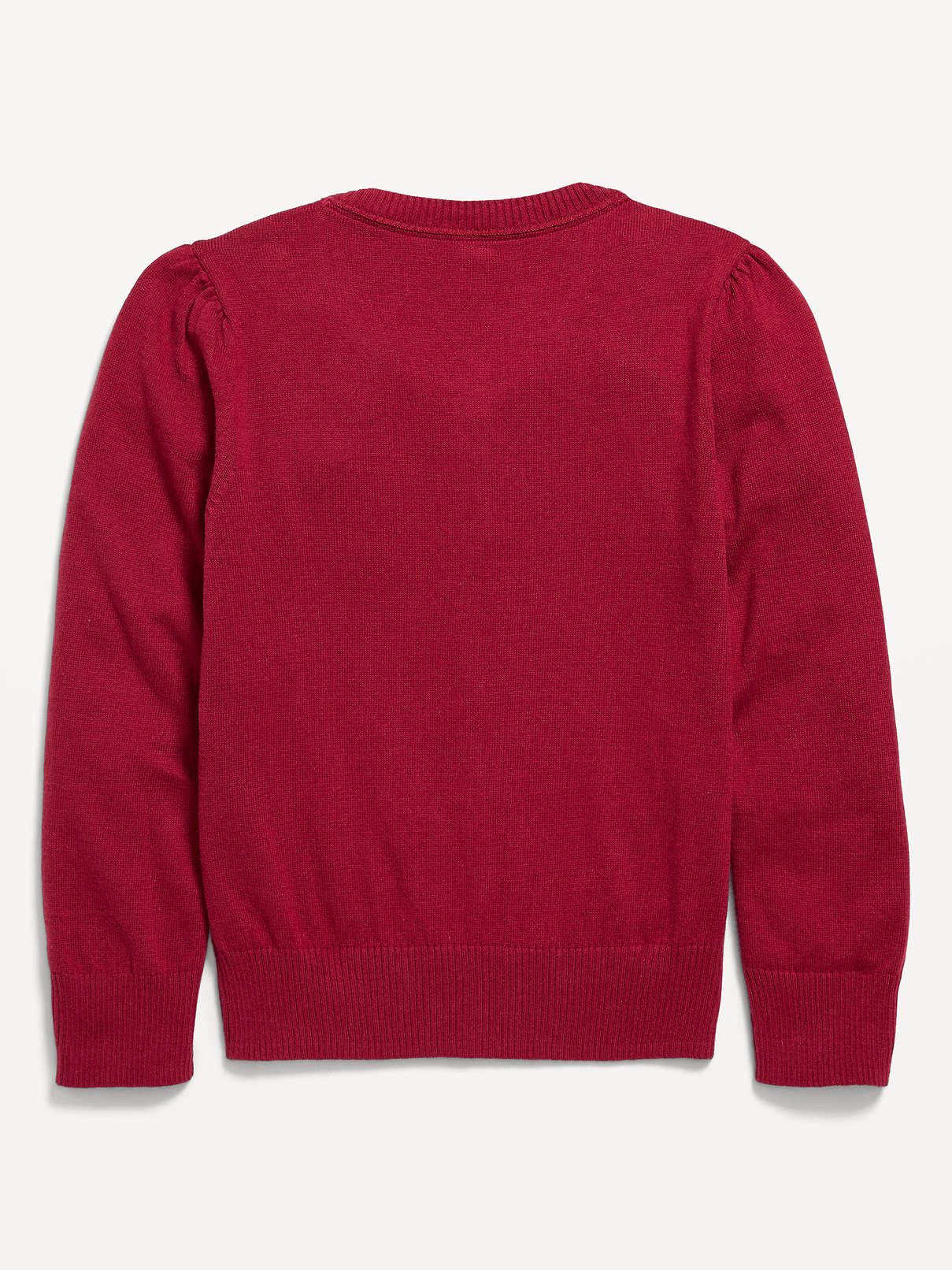 Image number 3 showing, School Uniform Button-Up Cardigan for Girls