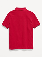 L'image numéro 3 présente Polo d'uniforme en piqué Built-In Flex pour garçon