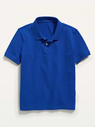 Image number 2 showing, School Uniform Pique Polo Shirt for Boys