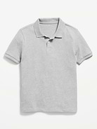 Image number 2 showing, School Uniform Pique Polo Shirt for Boys