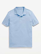 Image number 2 showing, School Uniform Pique Polo Shirt for Boys
