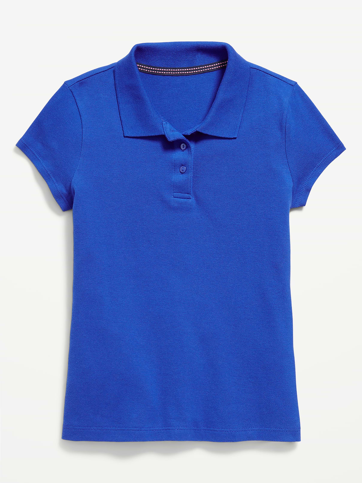 Image number 2 showing, Uniform Pique Polo Shirt for Girls