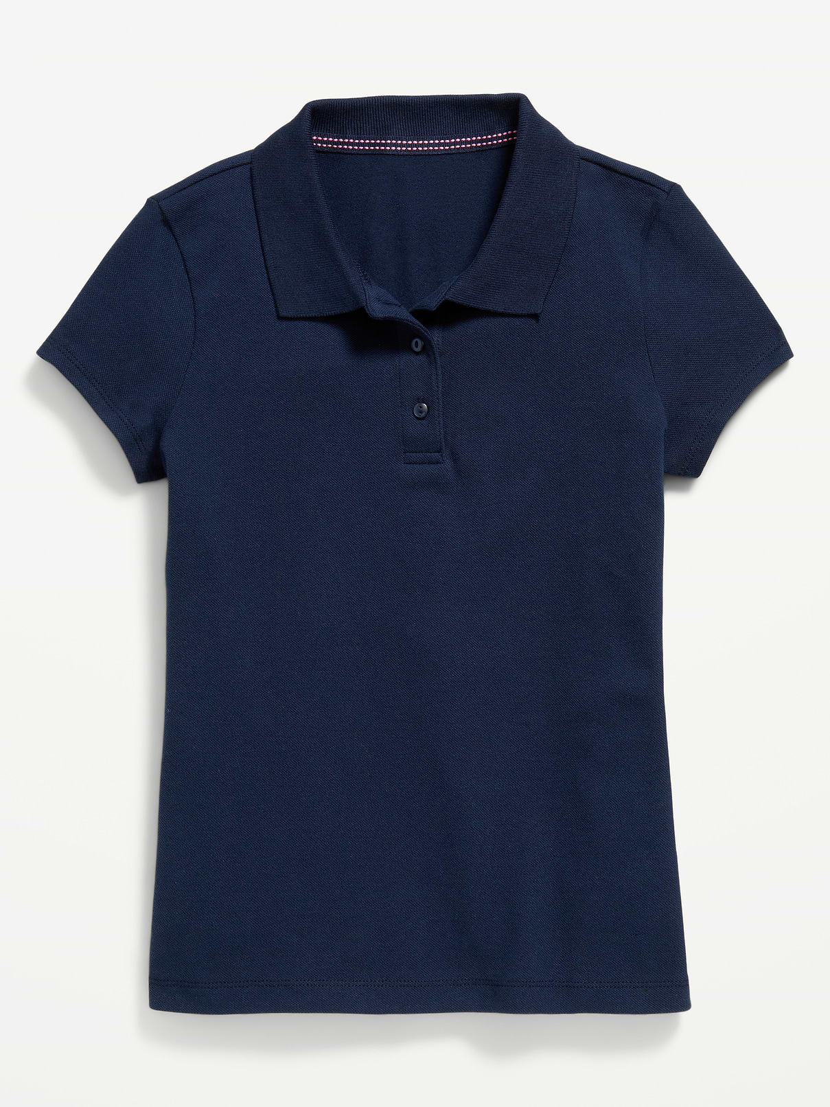 Image number 2 showing, Uniform Pique Polo Shirt for Girls