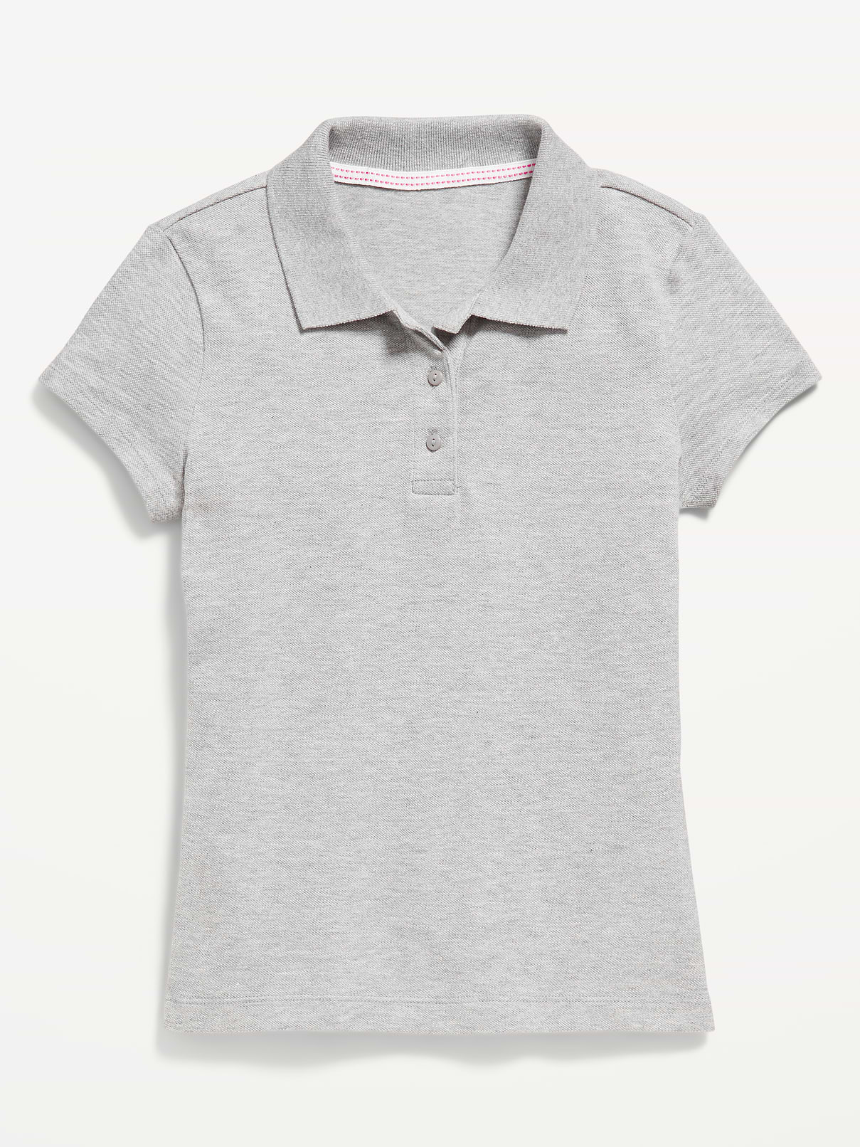 Image number 2 showing, Uniform Pique Polo Shirt for Girls