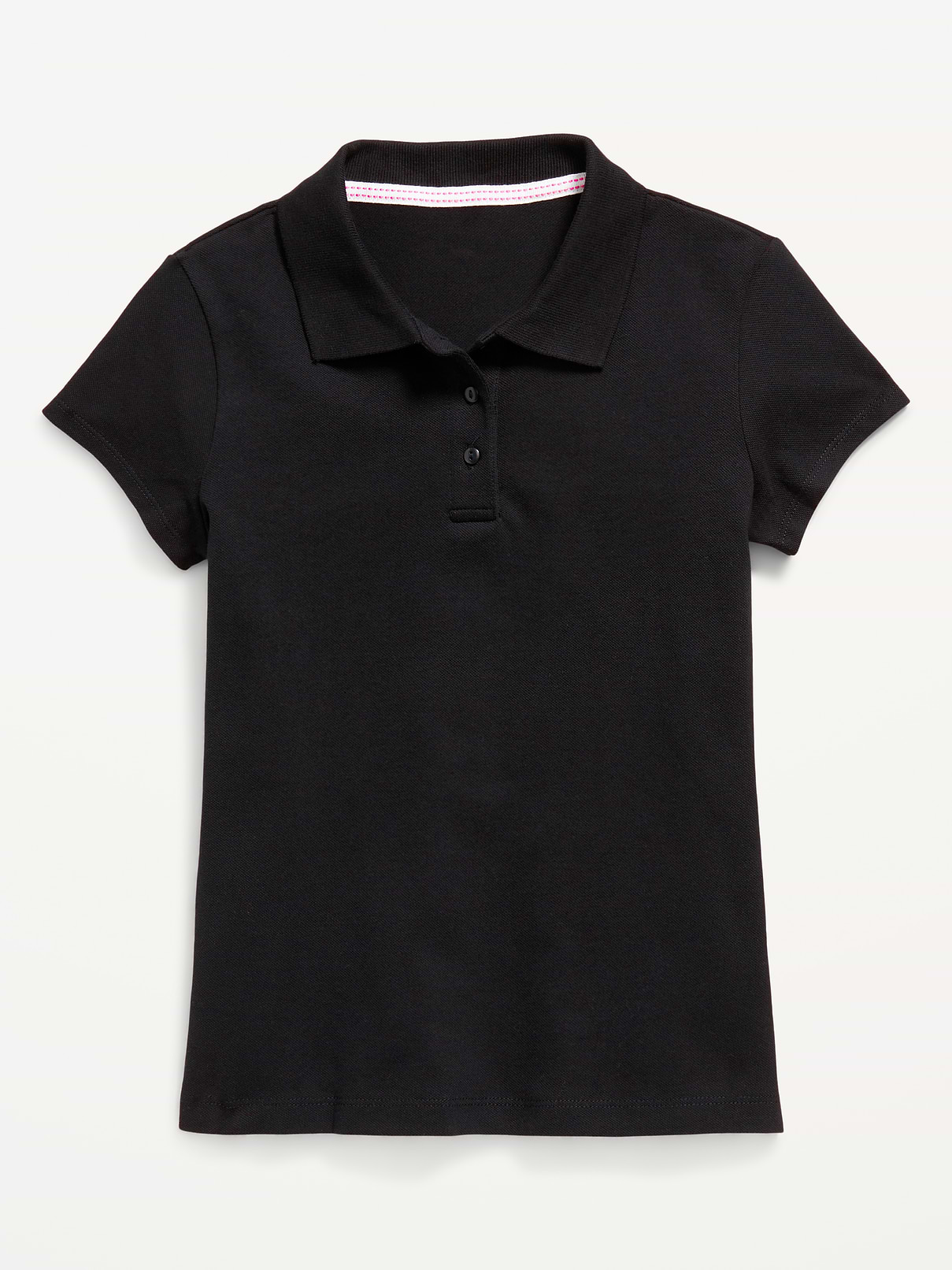 Image number 2 showing, Uniform Pique Polo Shirt for Girls