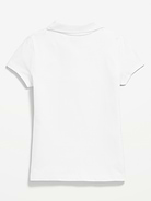 Image number 3 showing, Uniform Pique Polo Shirt for Girls