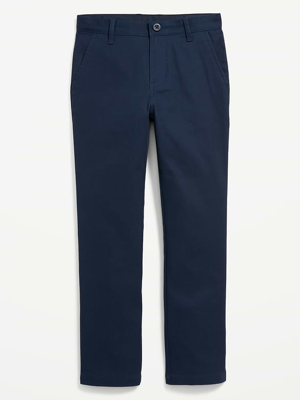 Slim School Uniform Chino Pants for Boys