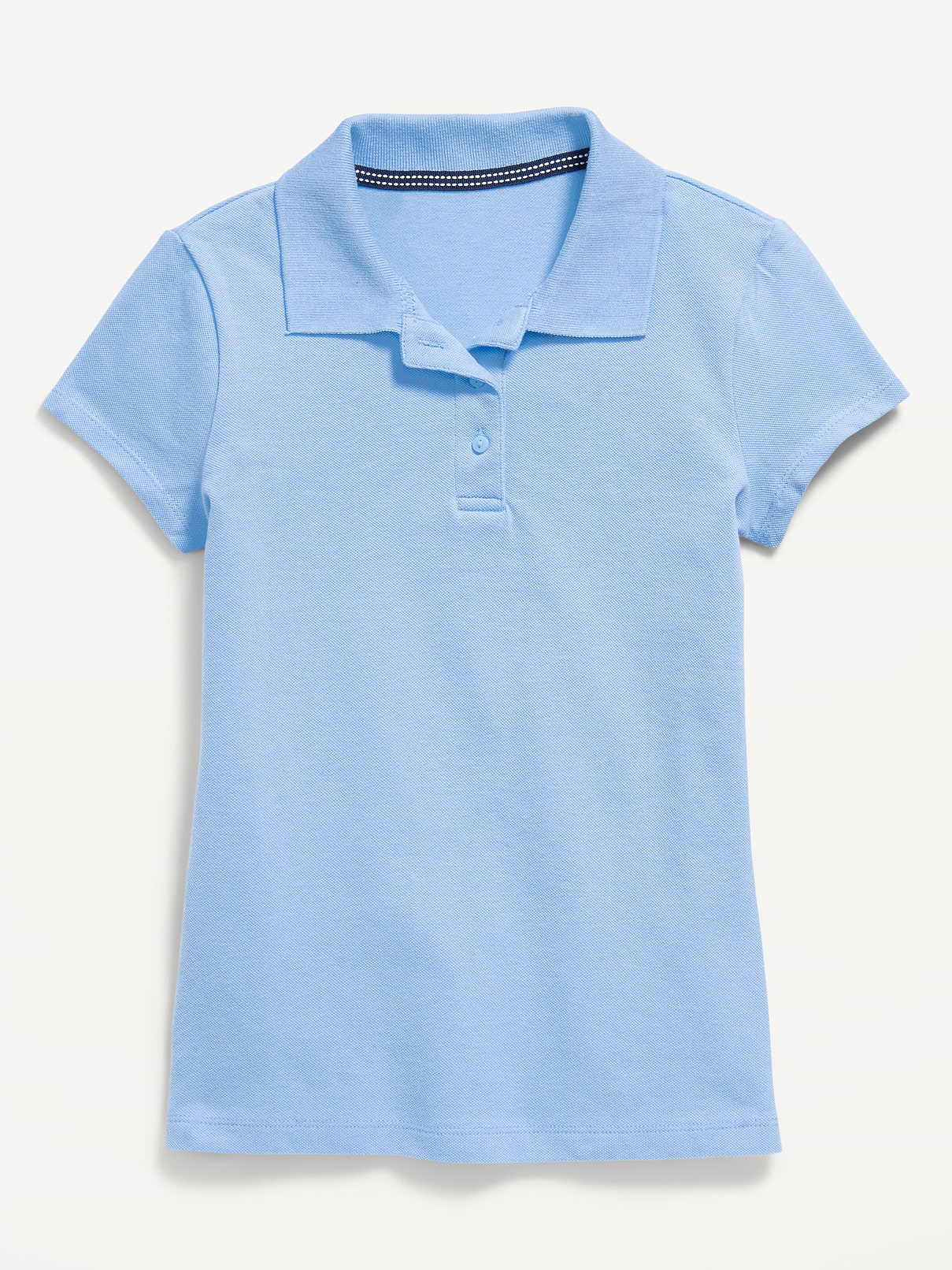 Image number 2 showing, Uniform Pique Polo Shirt for Girls