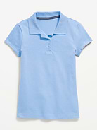Image number 2 showing, Uniform Pique Polo Shirt for Girls