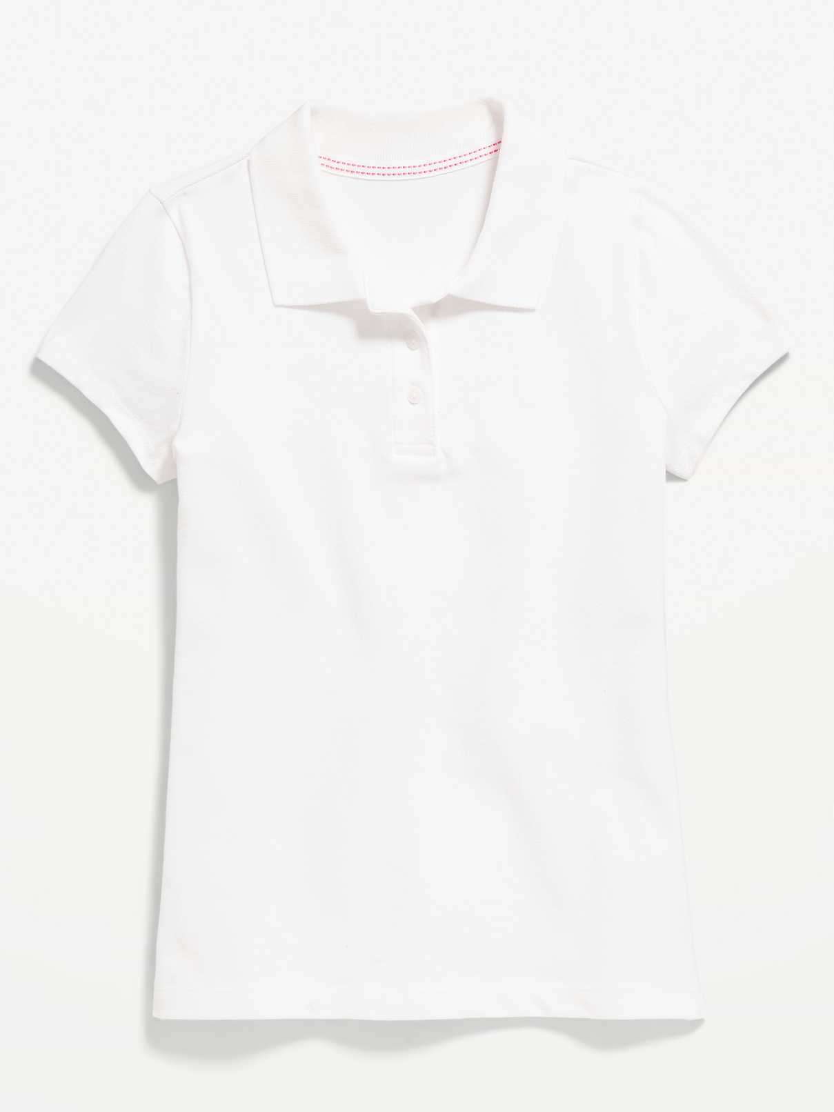 Image number 2 showing, Uniform Pique Polo Shirt for Girls