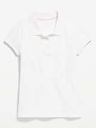 Image number 2 showing, Uniform Pique Polo Shirt for Girls