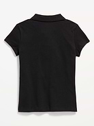 Image number 3 showing, Uniform Pique Polo Shirt for Girls