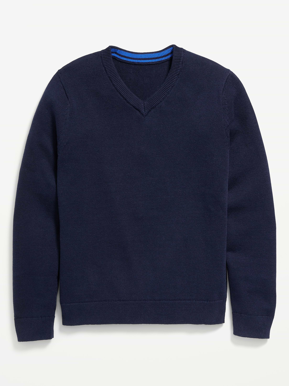 Image number 2 showing, School Uniform Solid V-Neck Sweater for Boys