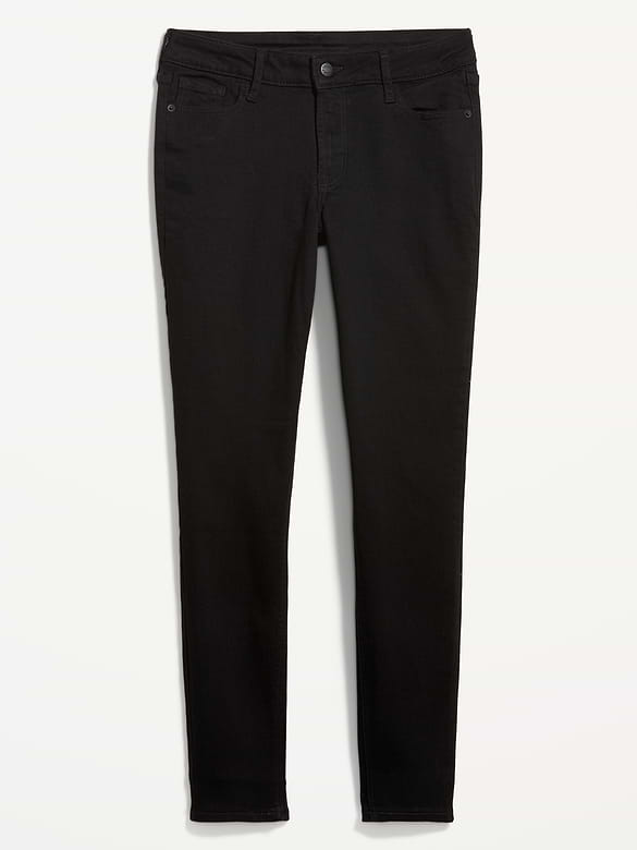 Mid-Rise Rockstar Super-Skinny Jeans