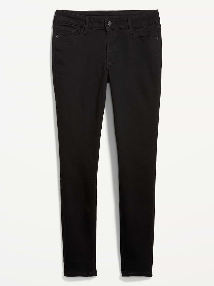 Image number 4 showing, Mid-Rise Rockstar Super-Skinny Jeans