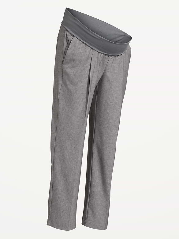 Maternity Rollover-Waist Billie Trouser