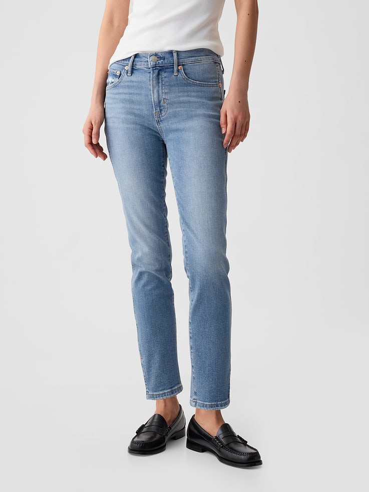 Image number 2 showing, Mid Rise Vintage Slim Split-Hem Jeans