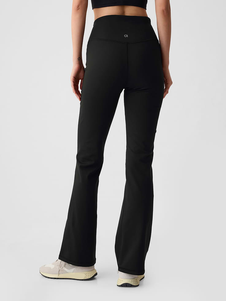 Image 2 of 8, GapFit Sky High Rise Power Flare Leggings
