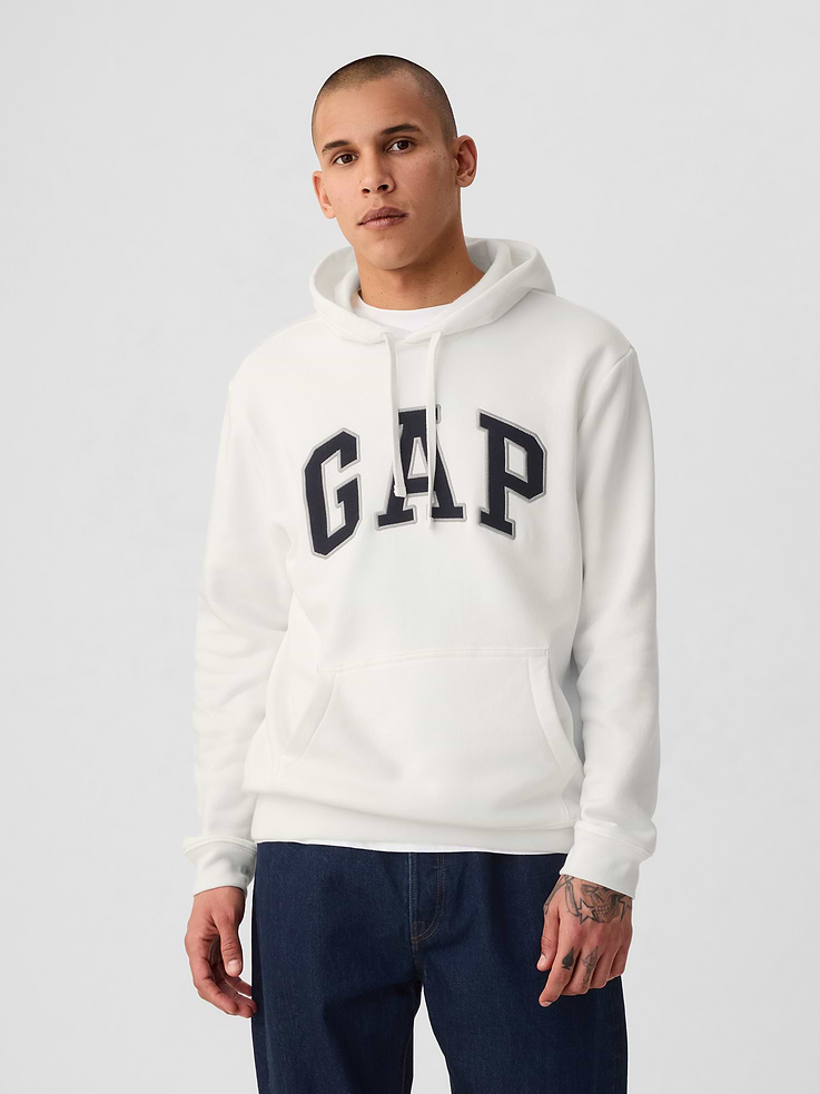 Image number 1 showing, Adult VintageSoft Arch Logo Hoodie