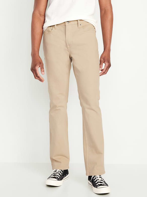 Five-Pocket Boot-Cut Pants
