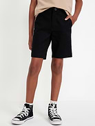 Image number 1 showing, Knee Length Twill Shorts for Boys