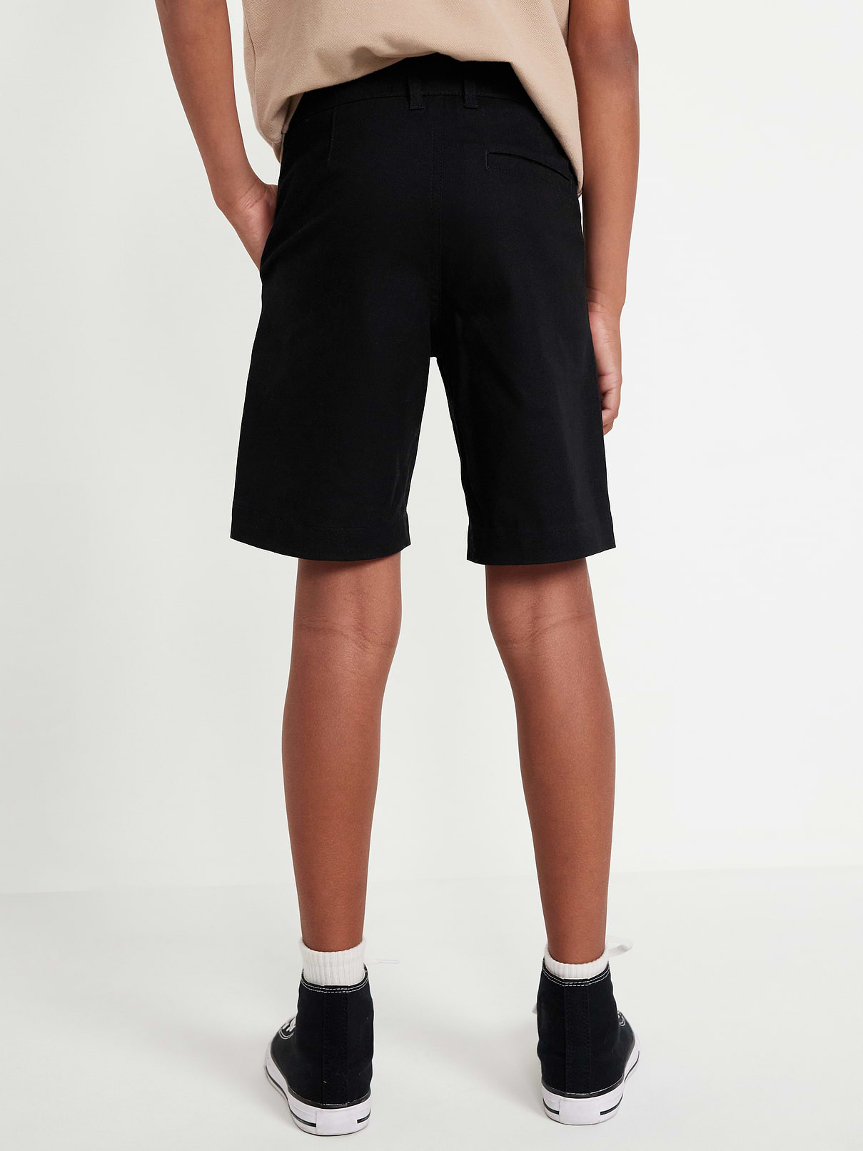Image number 2 showing, Knee Length Twill Shorts for Boys