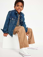 Image number 3 showing, Baggy Non-Stretch Cargo Pants for Boys