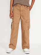 Image number 1 showing, Baggy Non-Stretch Cargo Pants for Boys