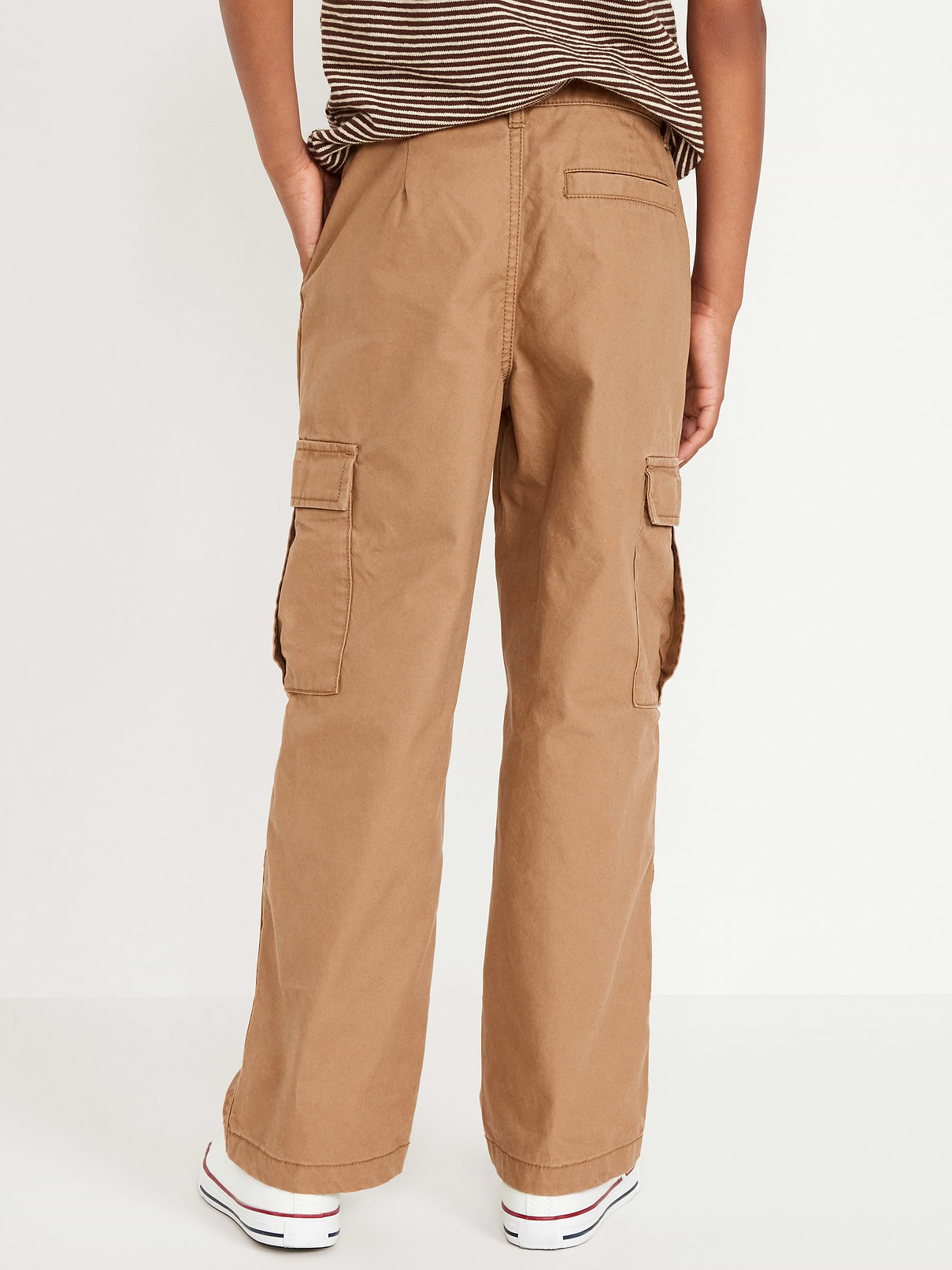 Image number 2 showing, Baggy Non-Stretch Cargo Pants for Boys