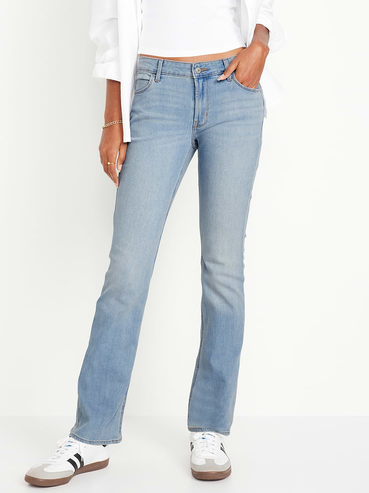Image number 2 showing, Mid-Rise Wow Boot-Cut Jeans