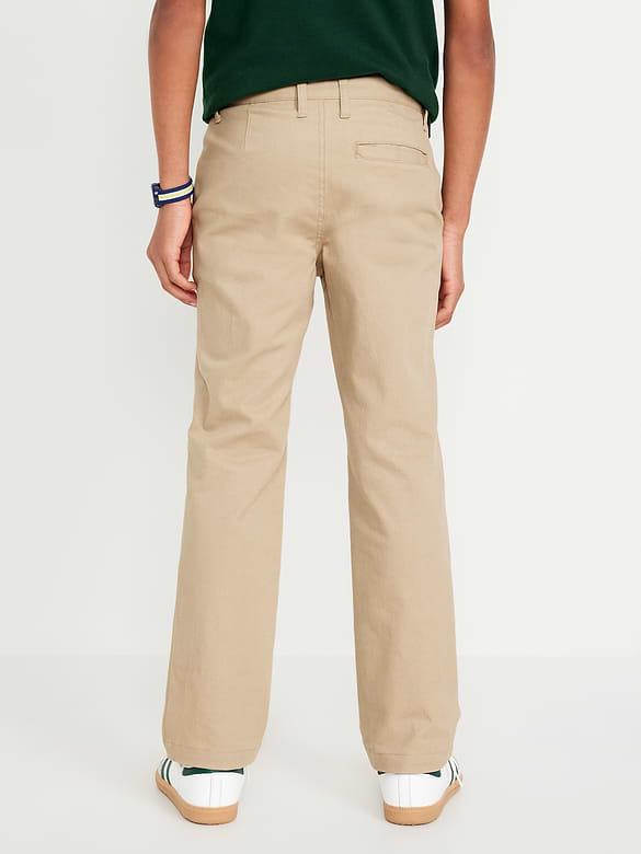 Pantalon d’uniforme droit à Extensibilité intégrée pour Garçon