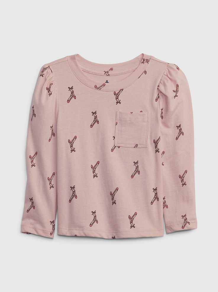 Image number 1 showing, Baby & Toddler Organic Cotton Mix & Match Pocket T-Shirt