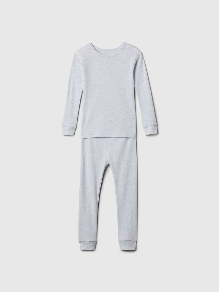 Image number 1 showing, Baby & Toddler Organic Brushed Cotton PJ Set