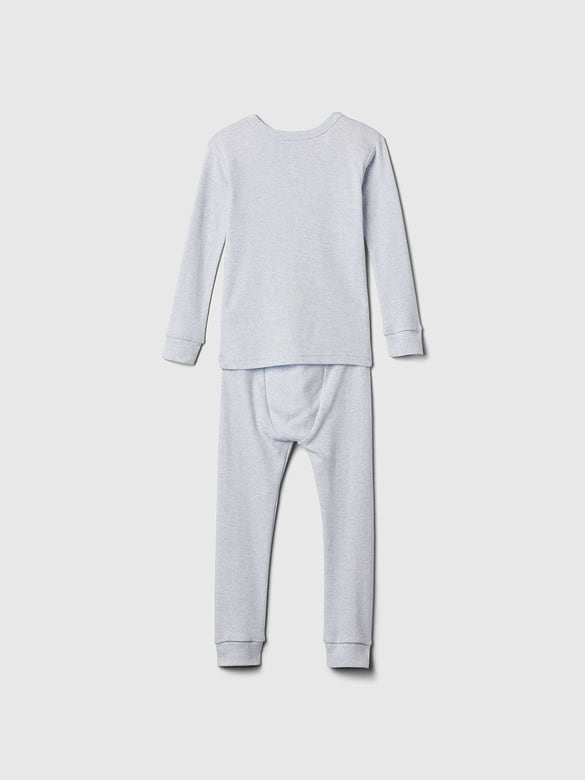 Pyjama en coton biologique brossé pour Bébé et Tout-petit