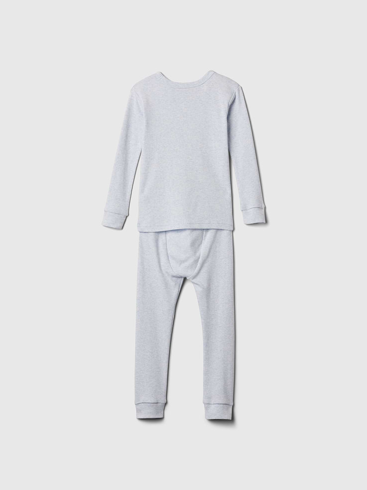 Image number 2 showing, Baby & Toddler Organic Brushed Cotton PJ Set