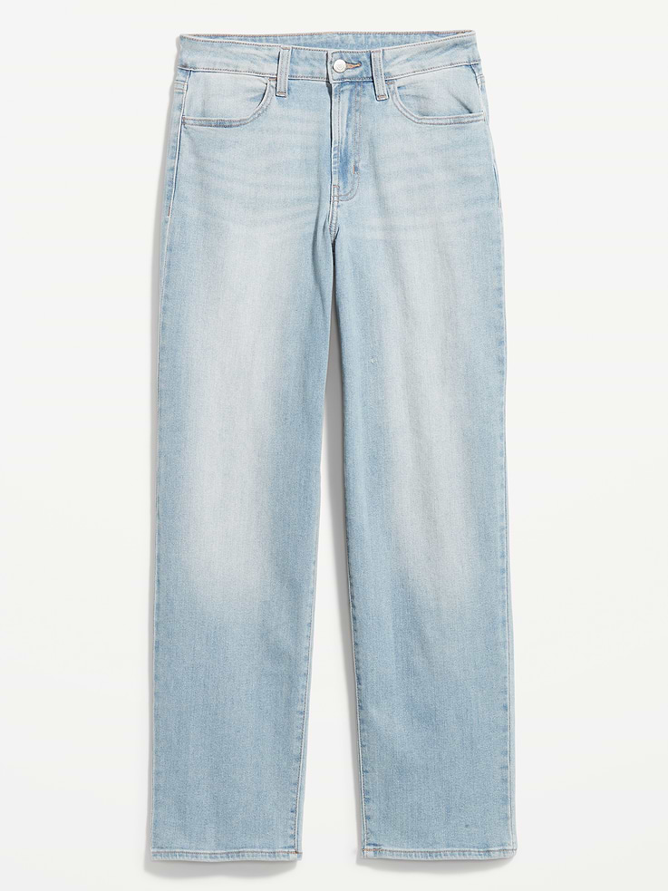 Image number 5 showing, High-Waisted Wow Loose Jeans